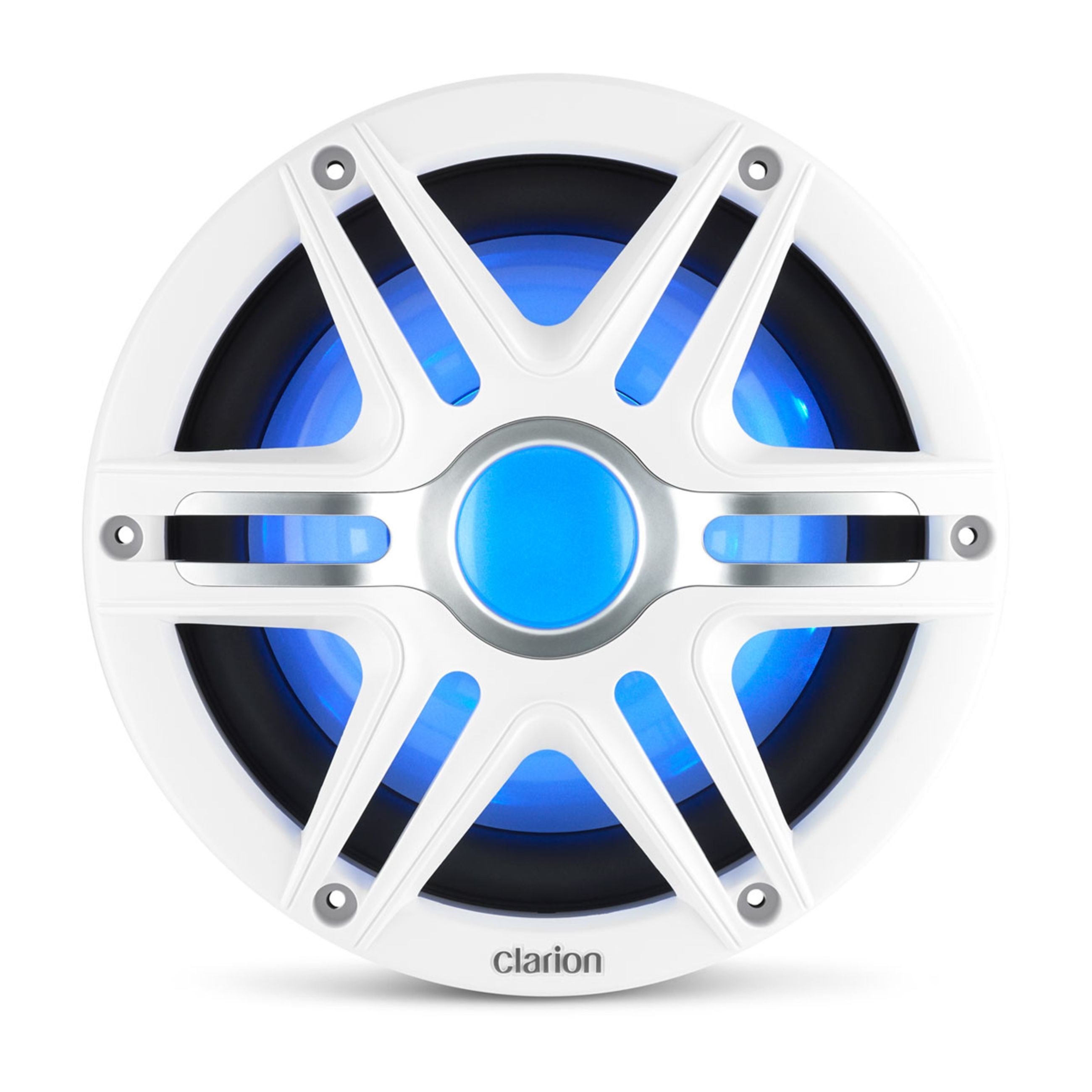 Clarion Cmsp Marine Subwoofer - 10" With Led 4 Ohm