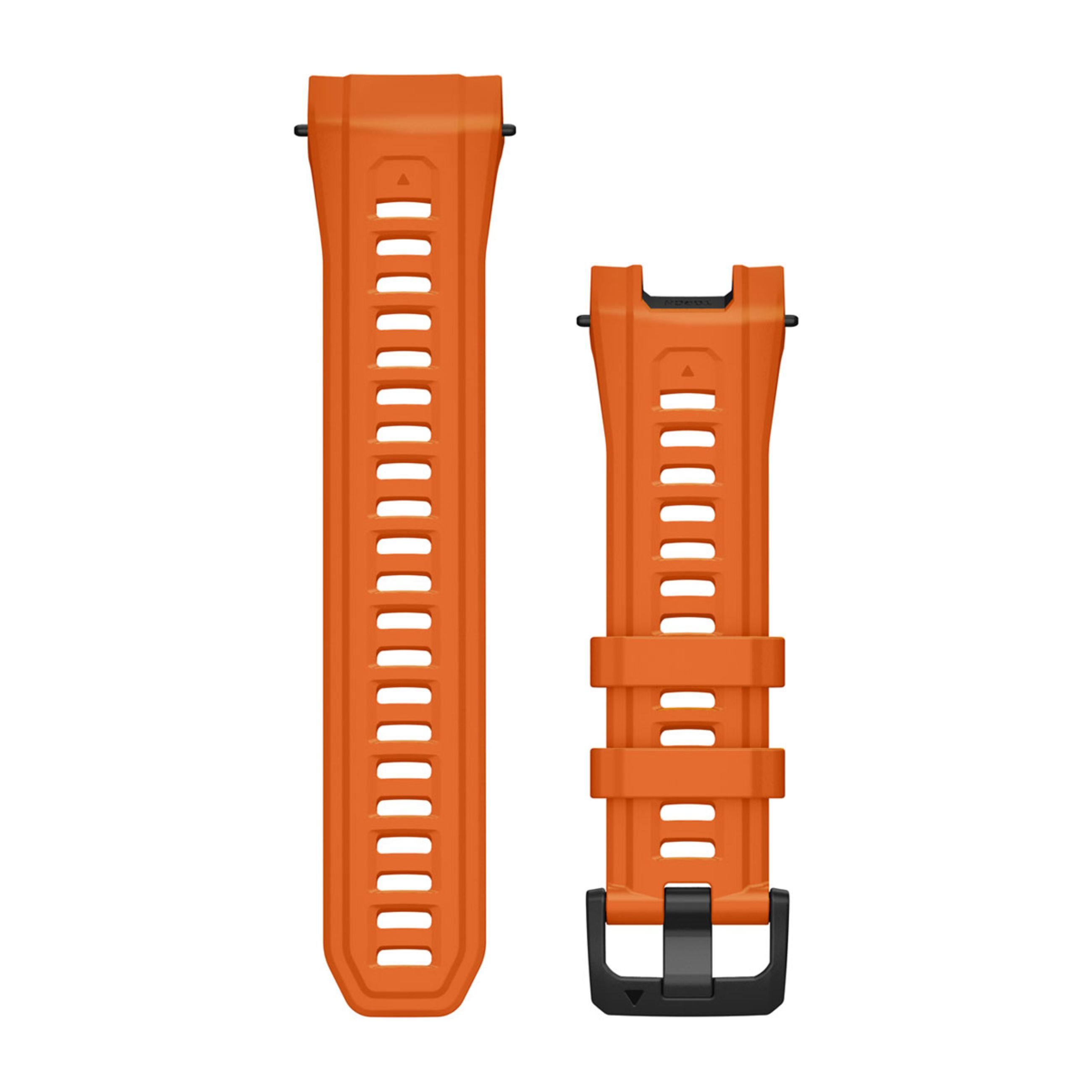 26 Mm Watch Bands (Instinct 3 – 50 Mm) - Ember Orange Silicone