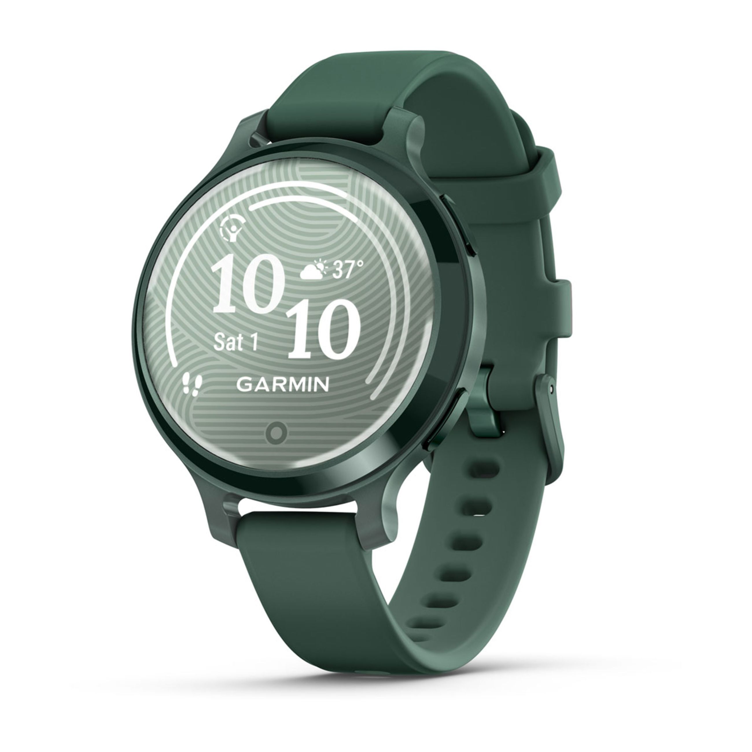 Lily 2 Active - Jasper Green With Jasper Green Silicone Band
