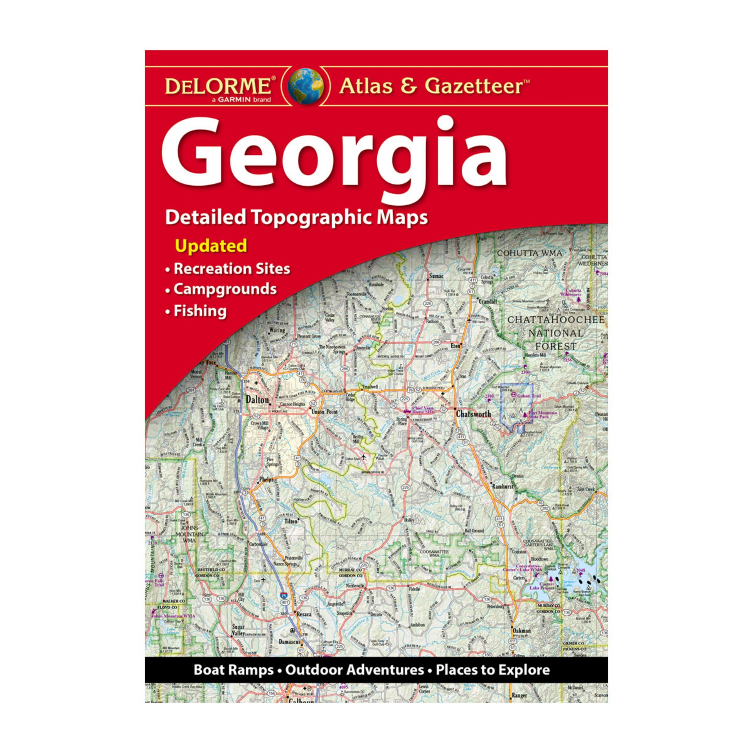 Delorme Atlas & Gazetteer Paper Maps - Georgia