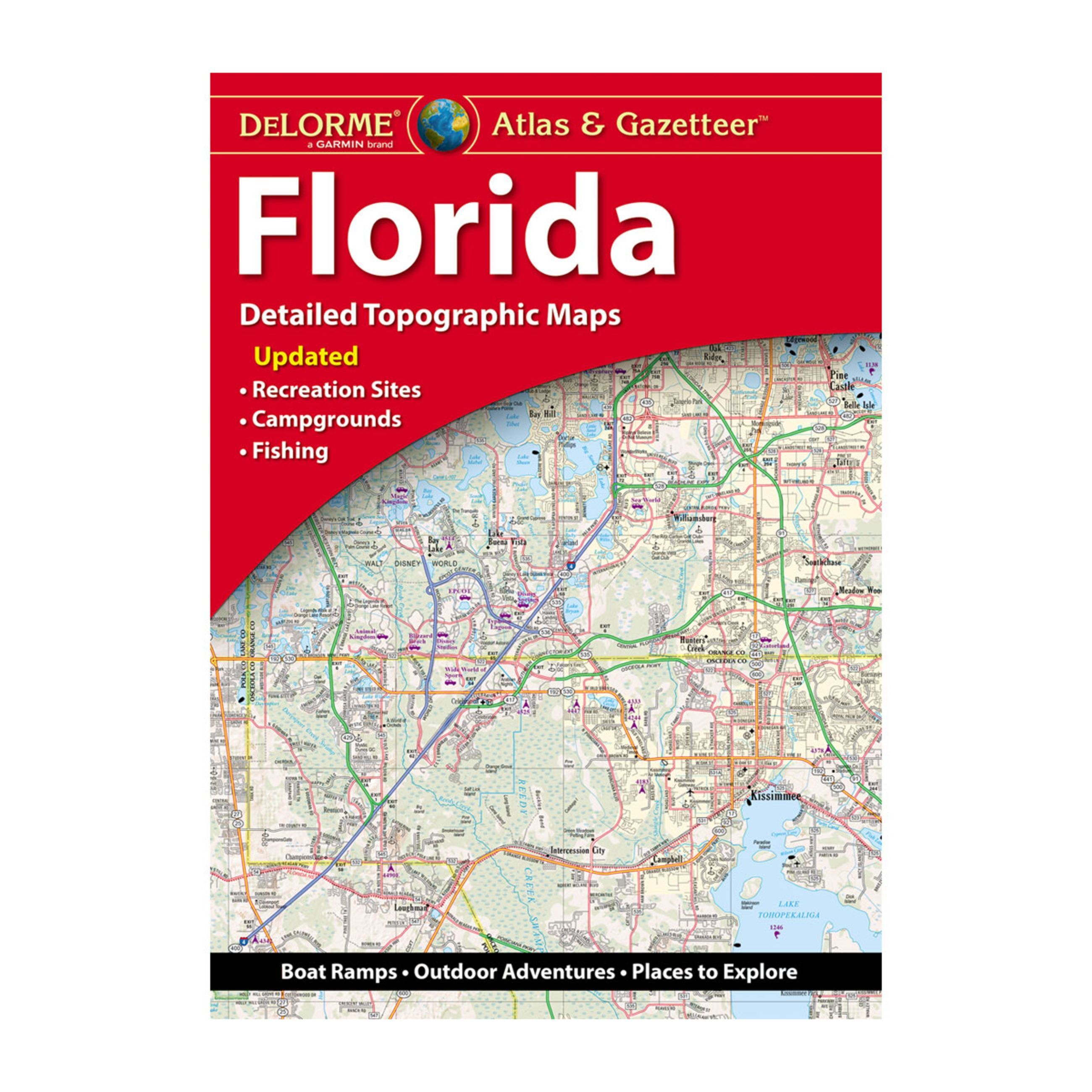 Delorme Atlas & Gazetteer Paper Maps - Florida