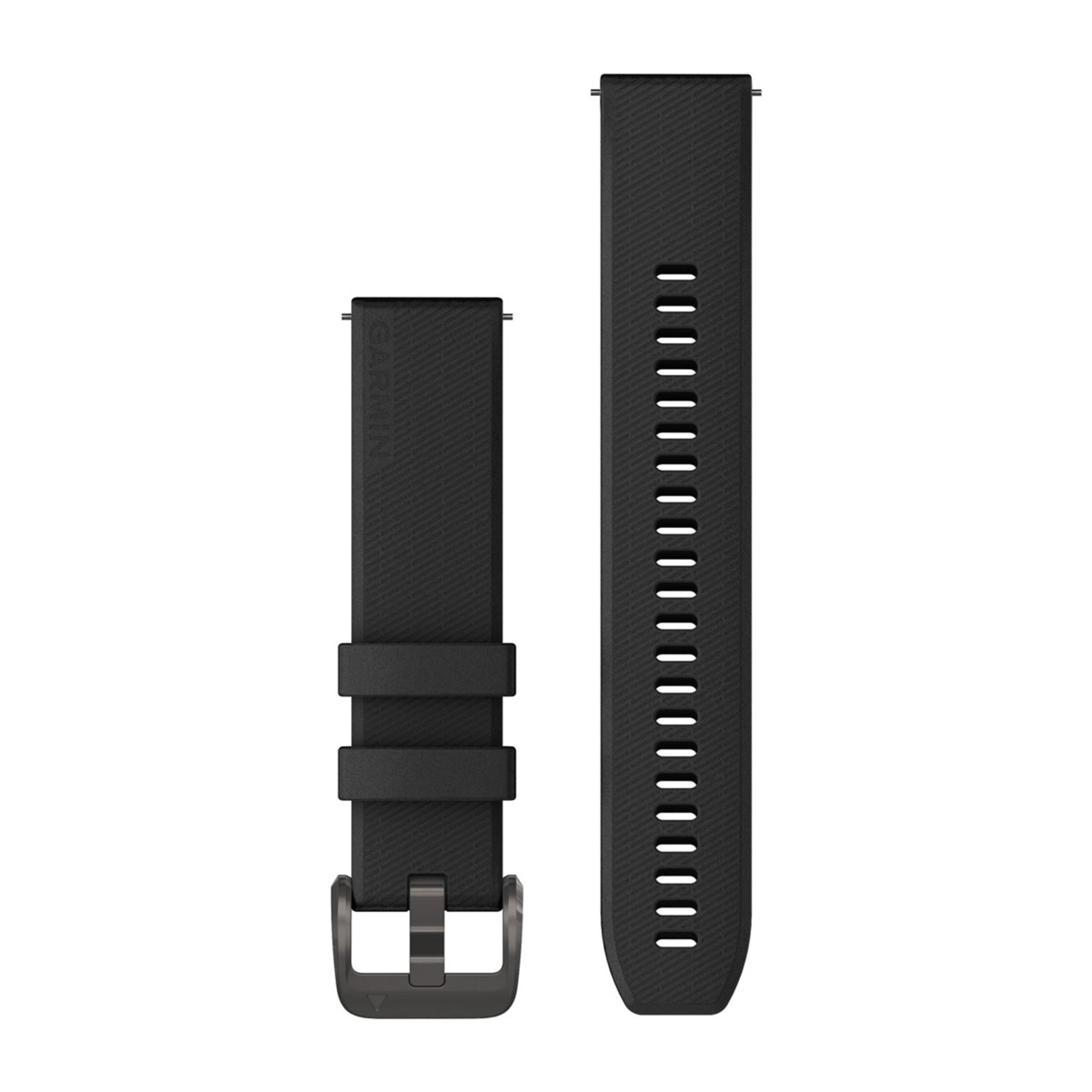 Quick Release Bands (20 Mm) - Black With Black Hardware