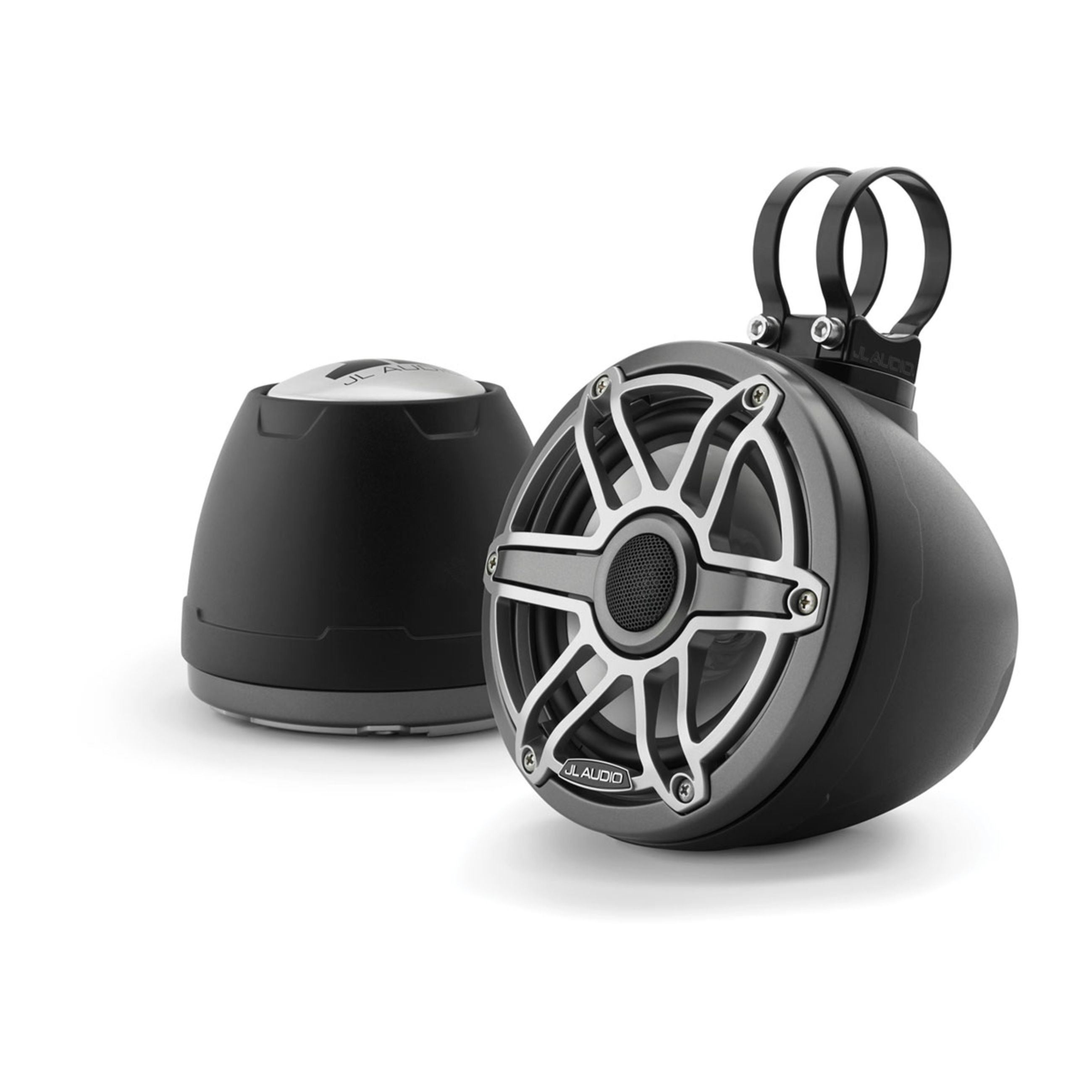 Jl Audio Vex Enclosed System - M6 6.5" With Titanium Sport Grille (M6-650Vex-Mb-S-Gmti)