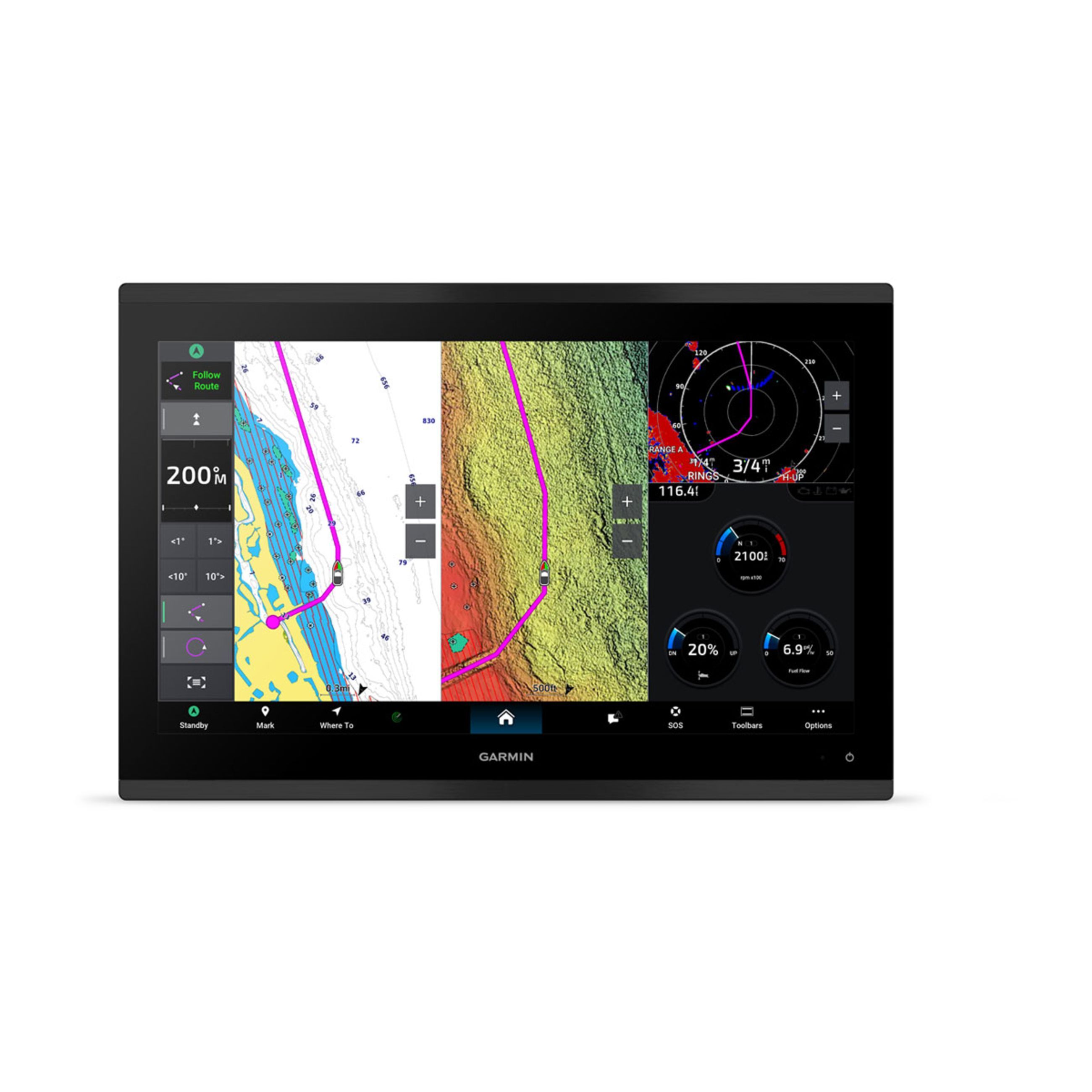 Gpsmap 9217 - Premium Chartplotter With Garmin Navionics+