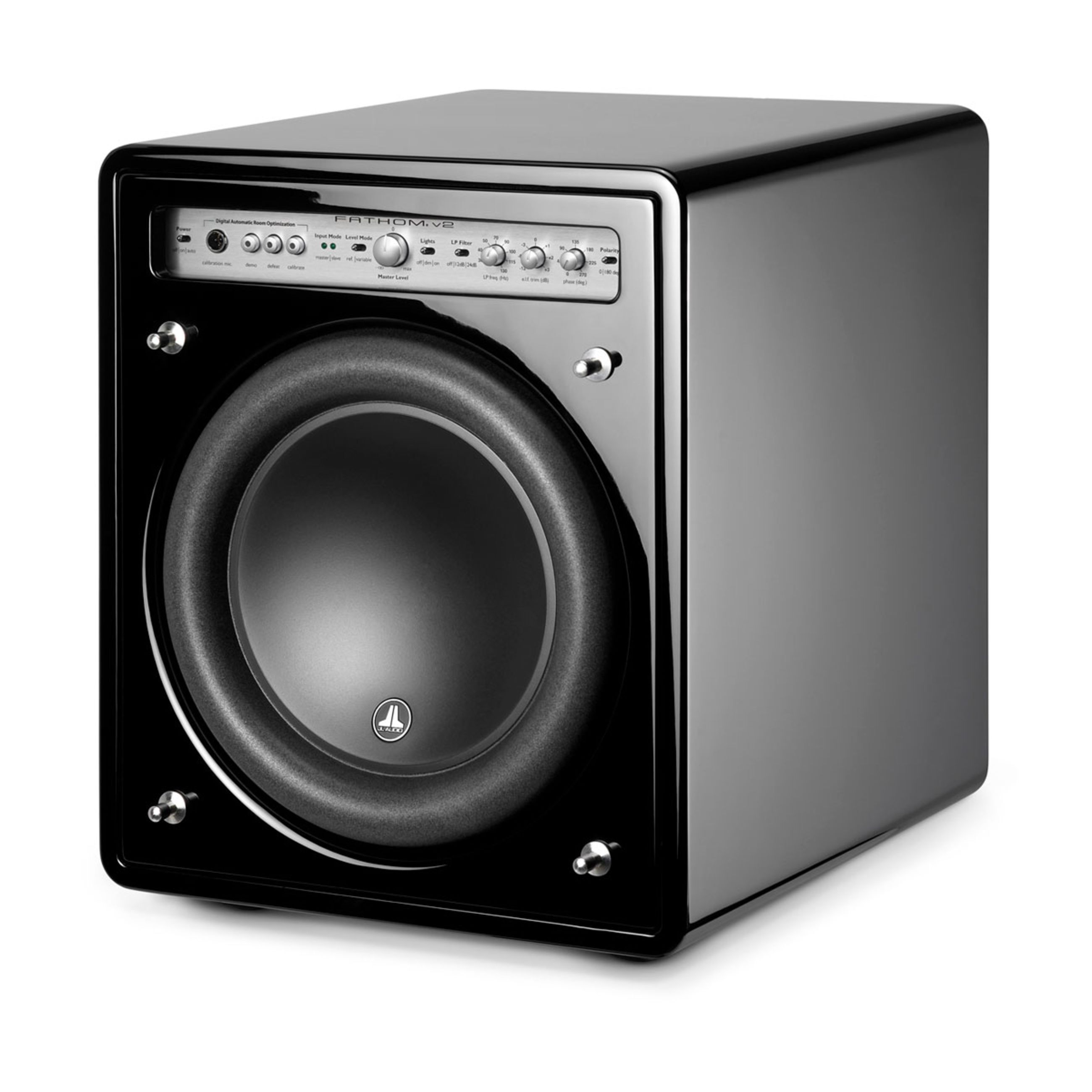 Jl Audio Fathom V2 Powered Subwoofers - 10" With Gloss Black Finish (F110V2-Gloss) - Image 3