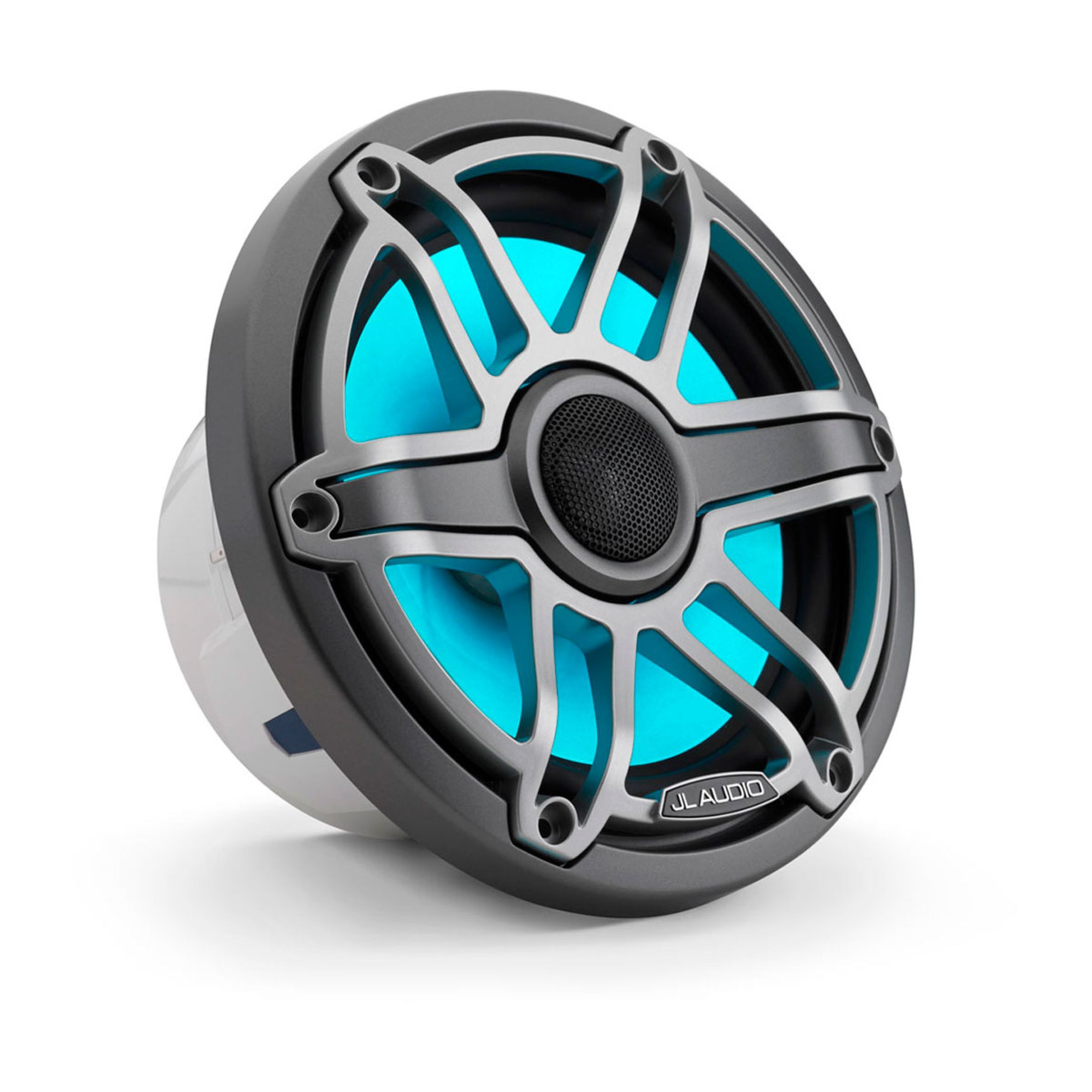 Jl Audio M6 Marine Speakers - 7.7" With Led And Titanium Sport Grille (M6-770X-S-Gmti-I) - Image 3