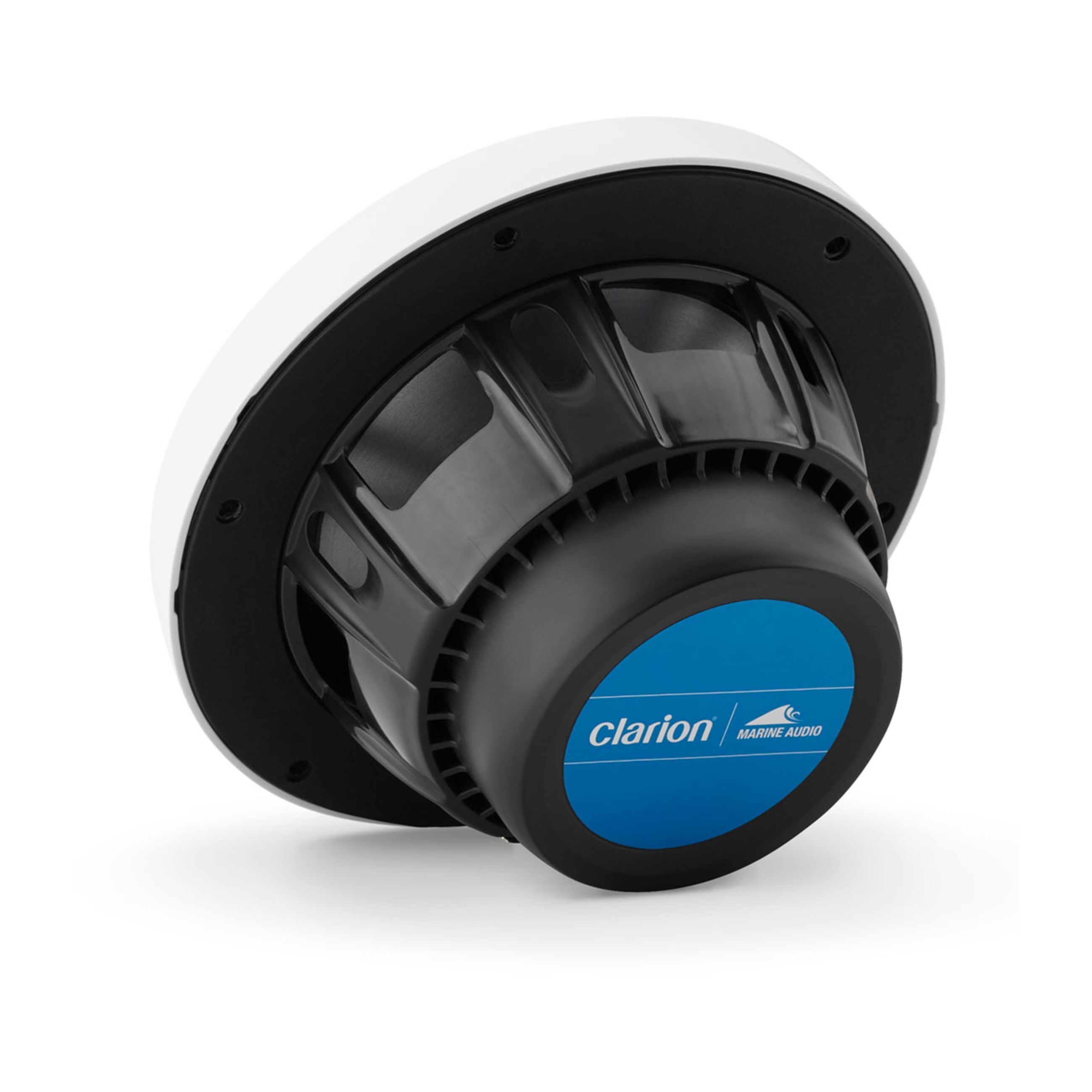 Clarion Cmsp Marine Speakers - 6.5" With White And Gray Sport Grille (Cmsp-651-Swg) - Image 4