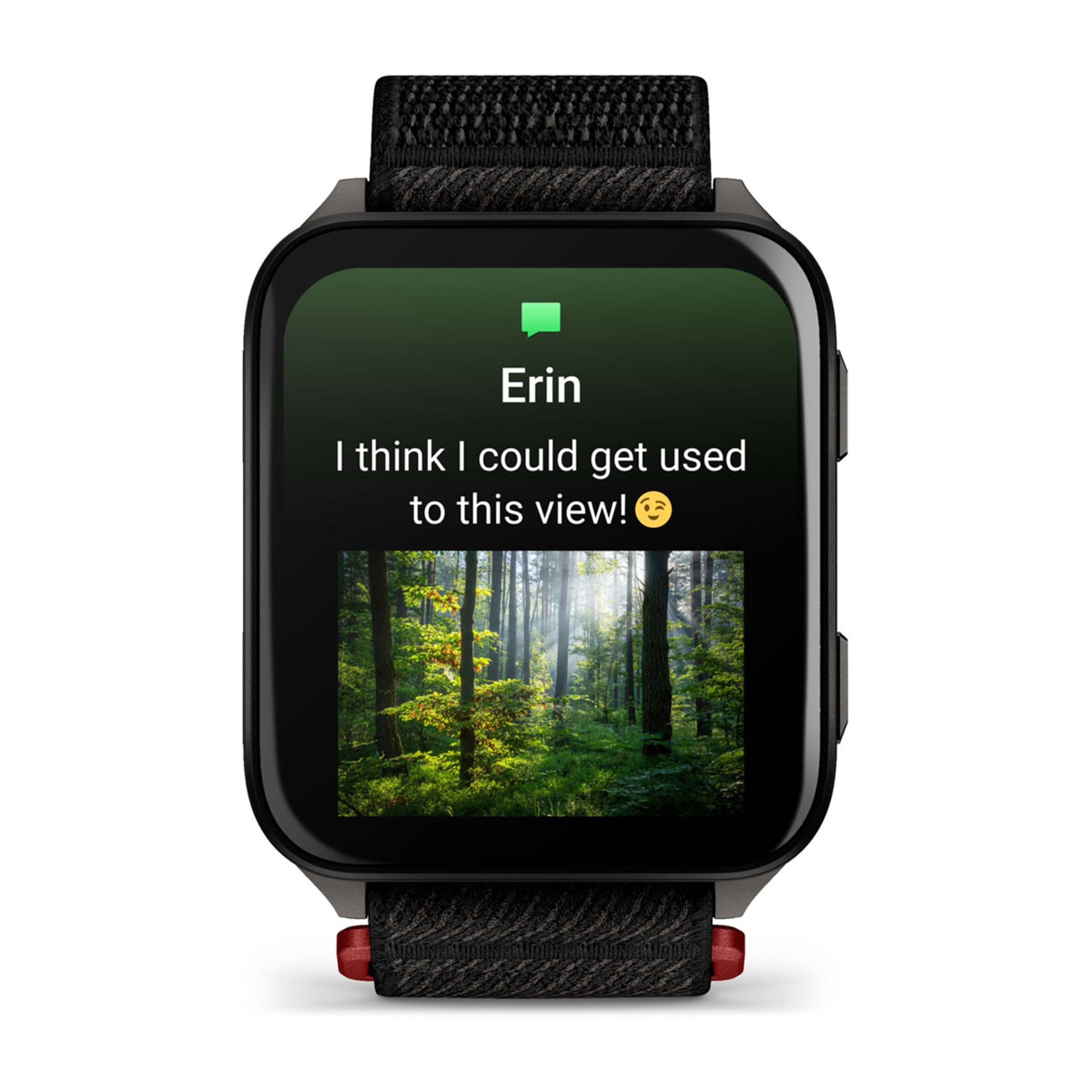 Venu X1 - Black With Slate Titanium Caseback And Black Comfortfit Nylon Band - Image 4