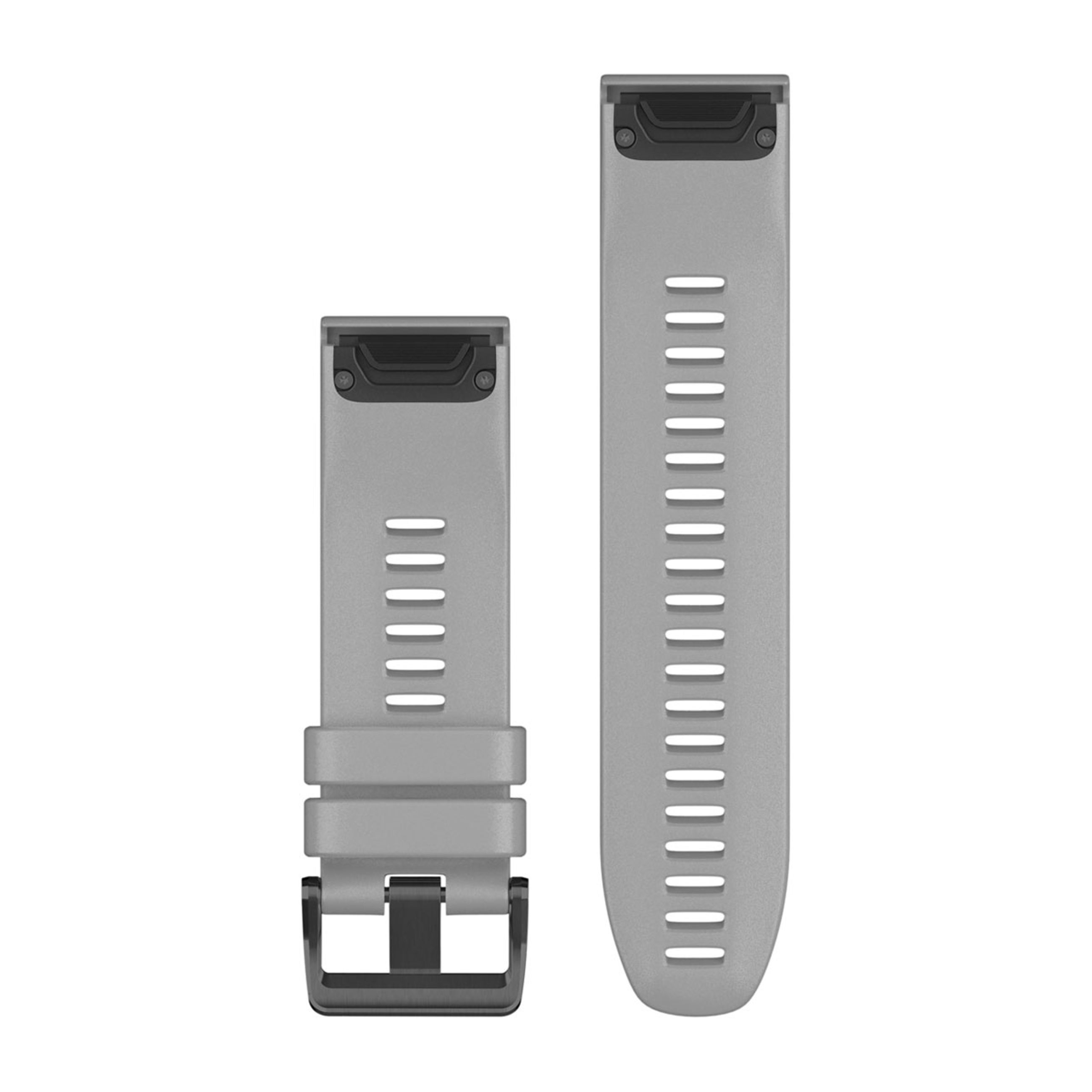 Alternative view of Quickfit 26 Watch Bands - Powder Gray Silicone (3-Piece Dive Set)