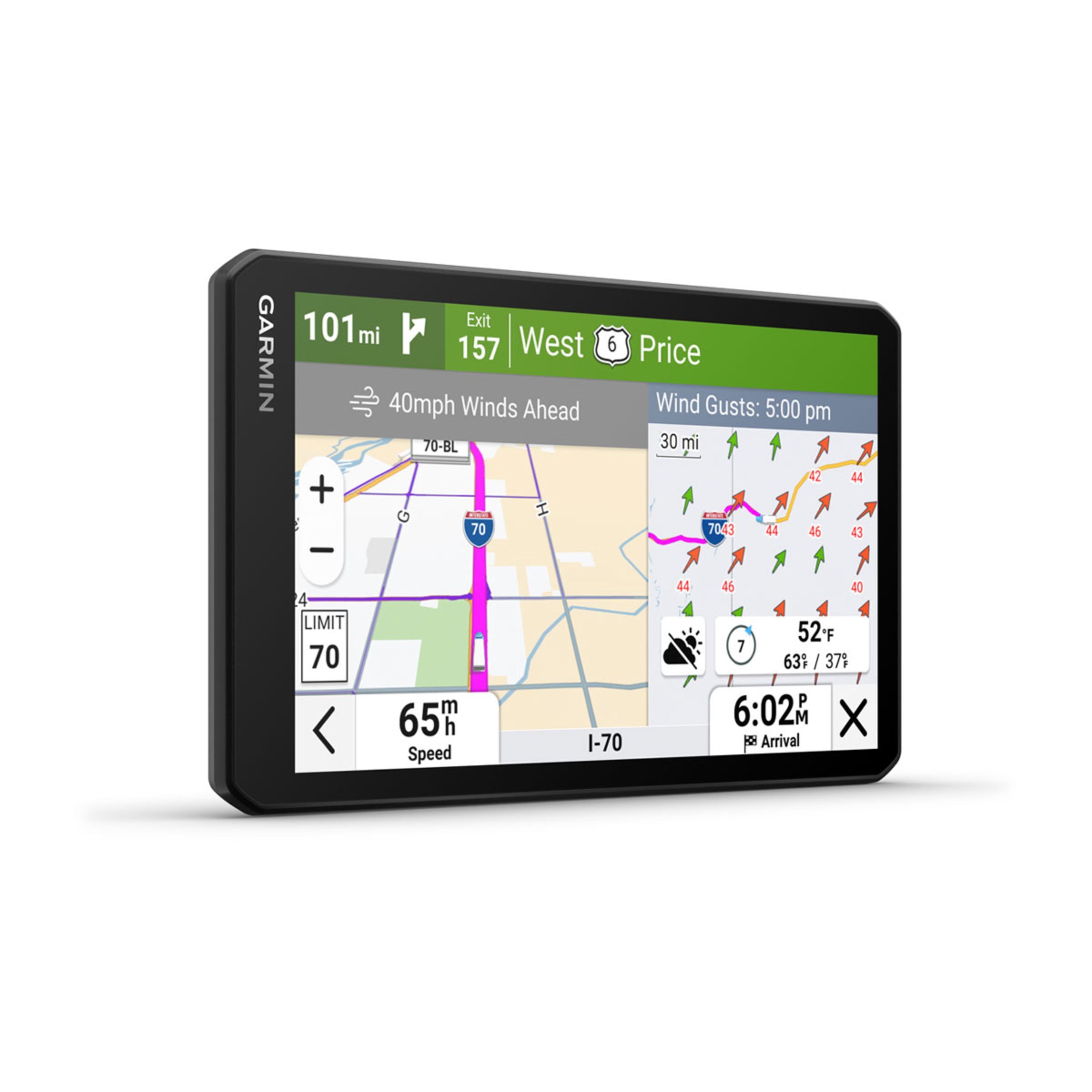 DēZl Otr720 - 7" Gps Truck Navigator With DēZl Headset 110 - Image 4