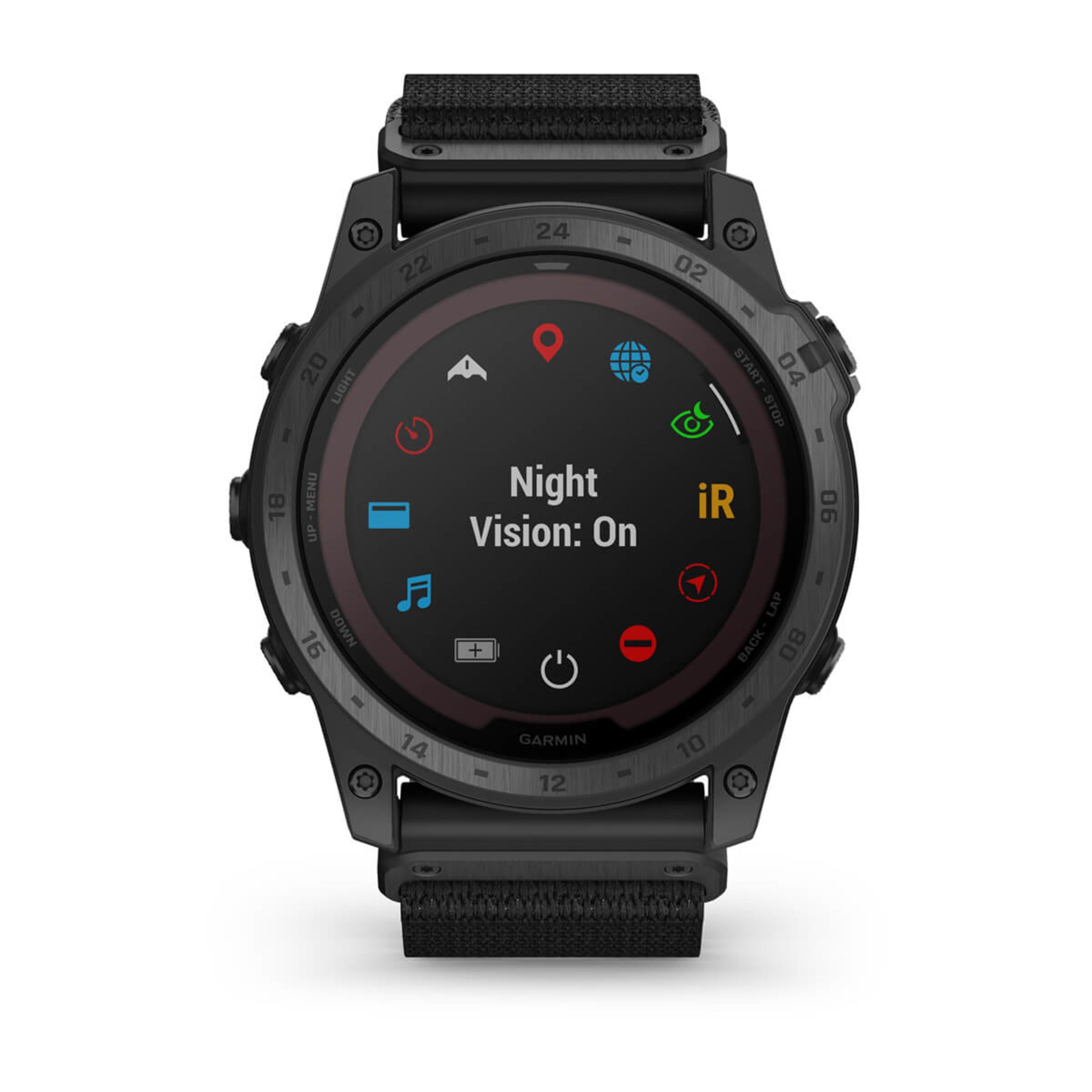 Alternative view of Tactix 7 – Pro Edition - Solar Powered Tactical Gps Watch With Nylon Band