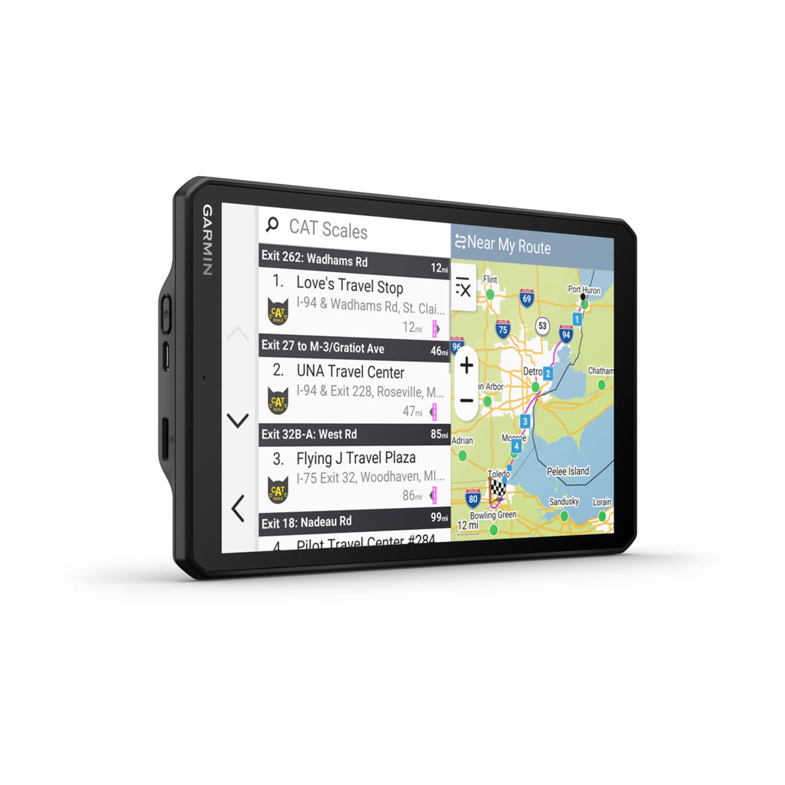 DēZl Otr720 - 8" Gps Truck Navigator With DēZl Headset 110 - Image 6
