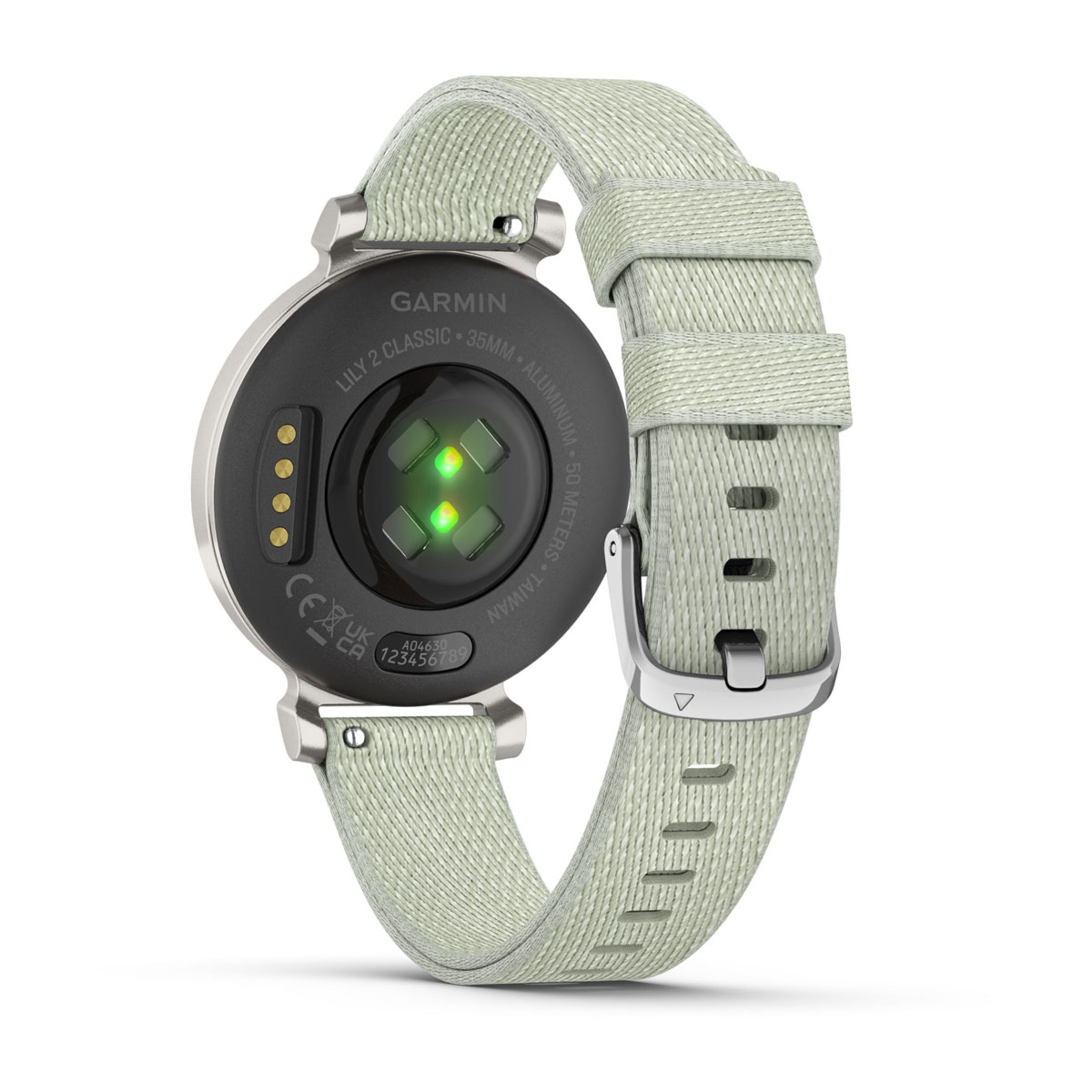 Lily 2 Active - Silver With Sage Gray Nylon Band - Image 7