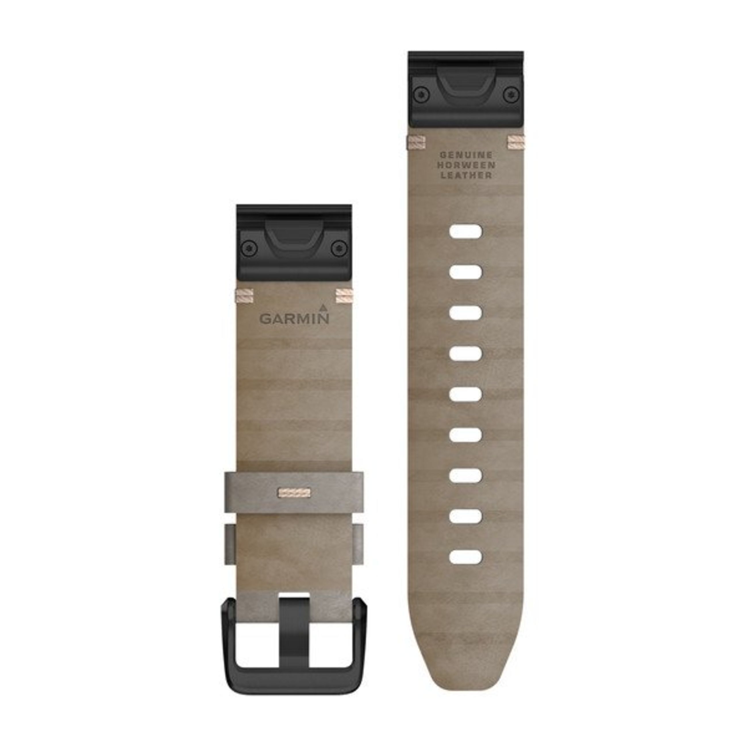 Alternative view of Quickfit 20 Watch Bands - Shale Gray Suede Leather