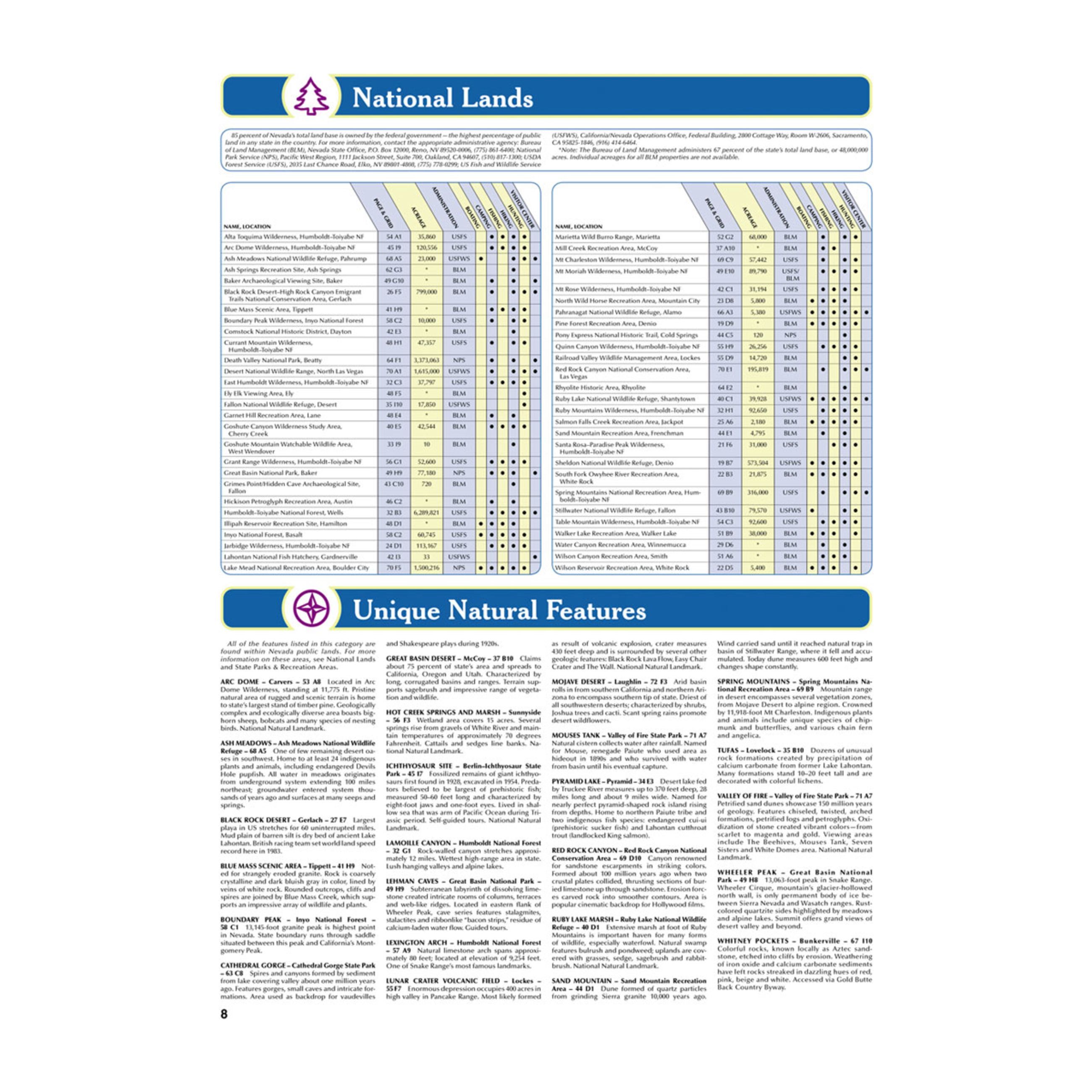 Alternative view of Delorme Atlas & Gazetteer Paper Maps - Nevada