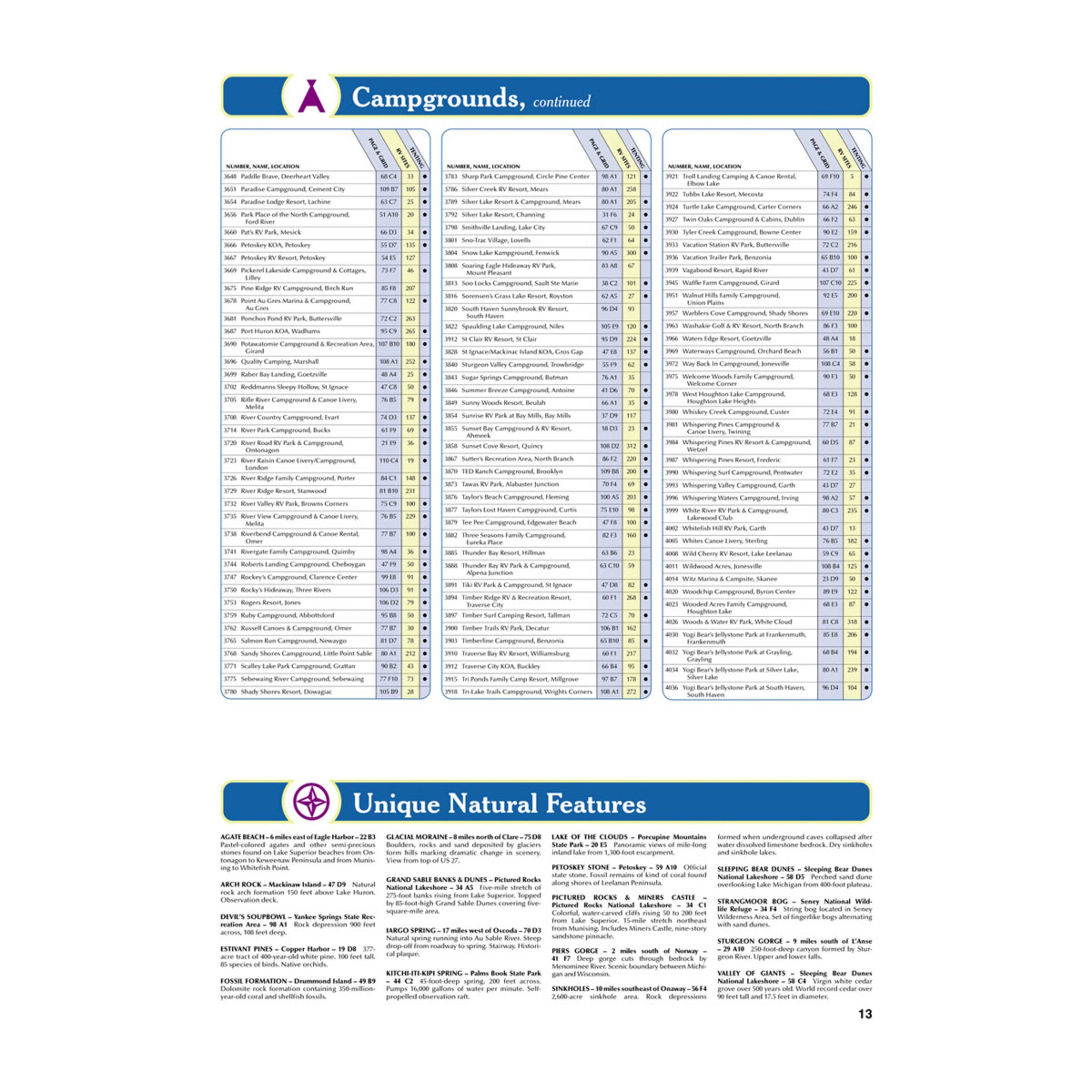 Alternative view of Delorme Atlas & Gazetteer Paper Maps - Michigan