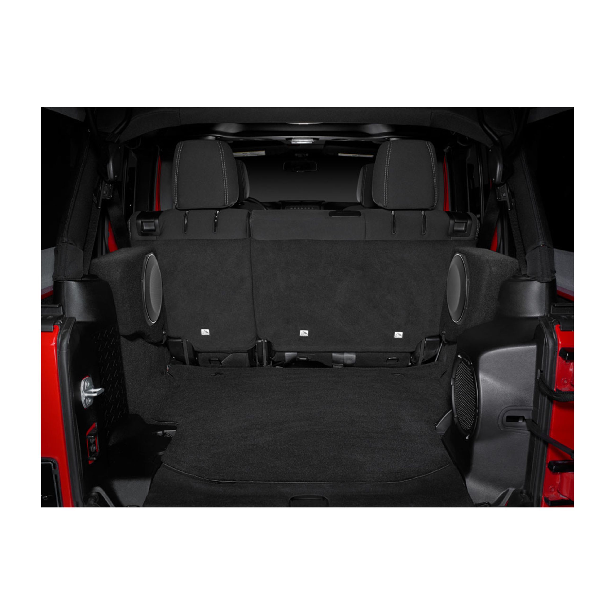 Alternative view of Jl Audio Stealthbox Enclosed Subwoofer For Jeep Wrangler Unlimited - Passenger Side 2 Ohm (Sb-J-Wrup/10Tw1-2)