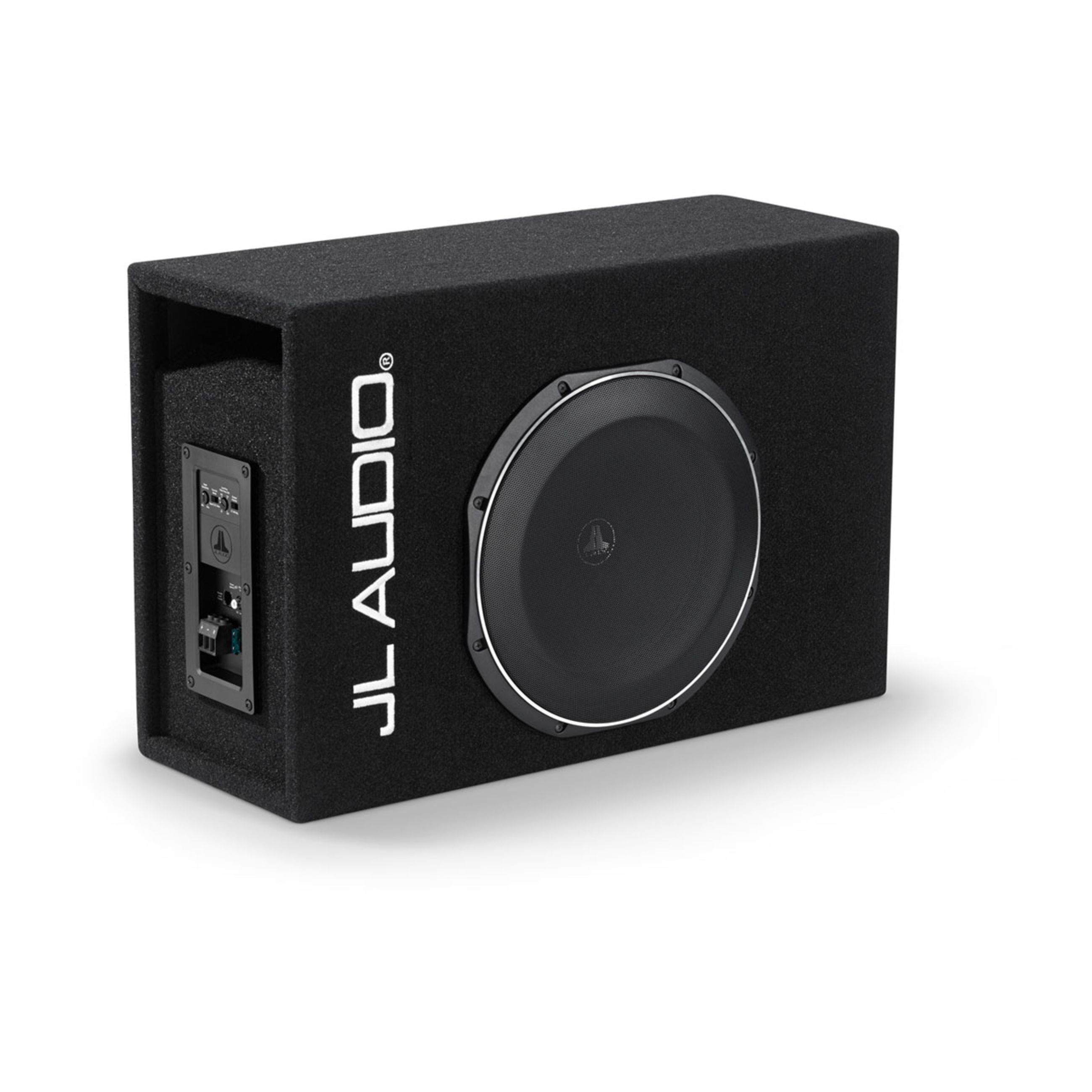 Alternative view of Jl Audio Microsub+ Tw1 Enclosed Car Subwoofer - Single 12" Tw1 Subwoofer And Built-In Amplifier (Acp112Lg-Tw1)