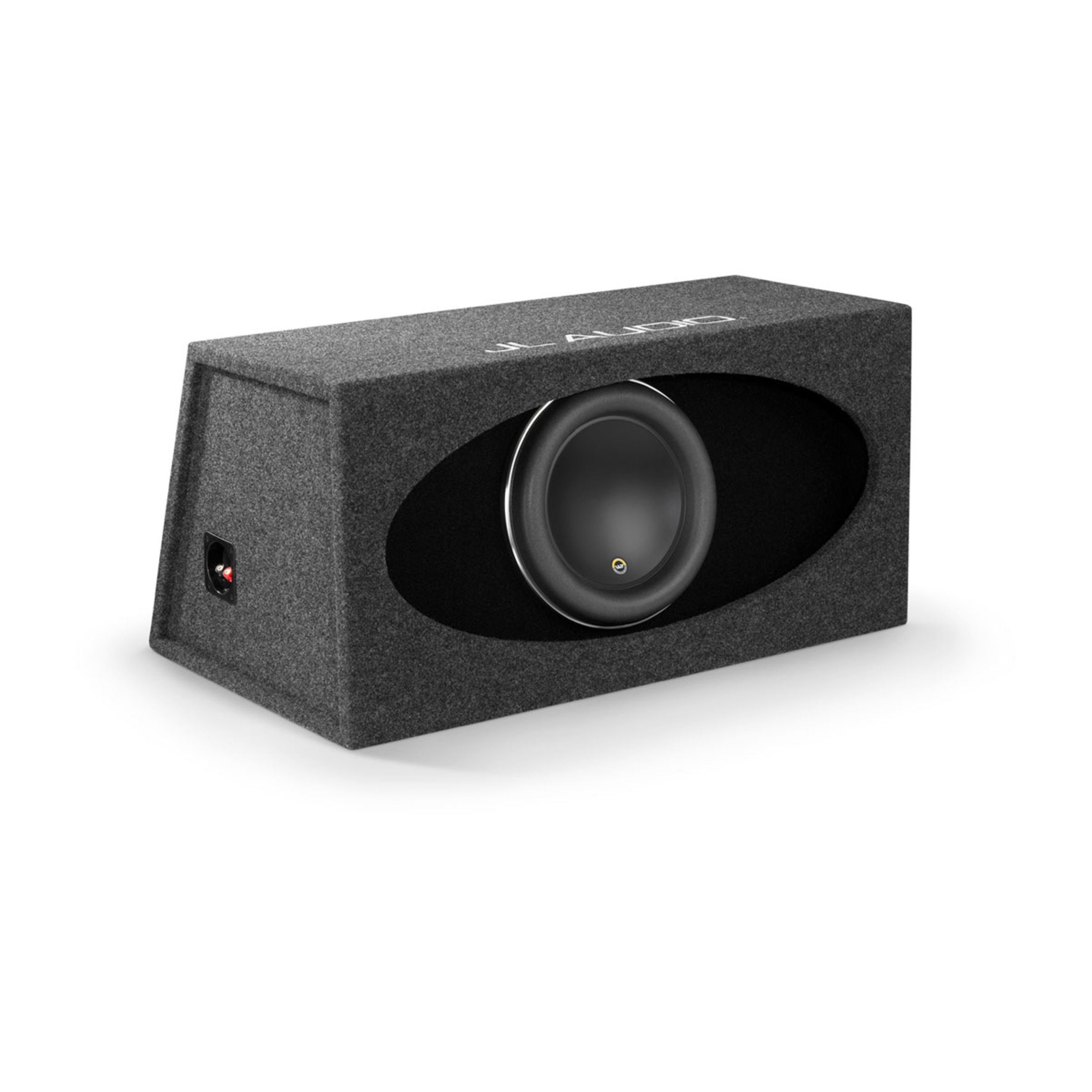 Alternative view of Jl Audio H.O Wedge W7Ae Enclosed Car Subwoofer - Single 12" W7Ae Subwoofer