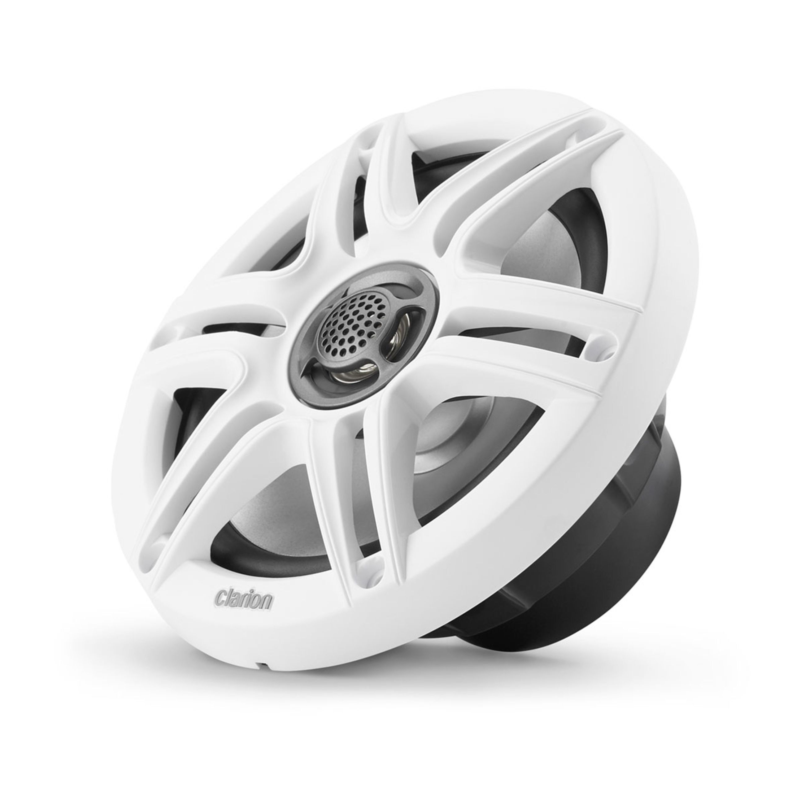 Alternative view of Clarion Marine Cms Speakers - 6.5" With White And Black Sport Grille (Cms-651-Swb)