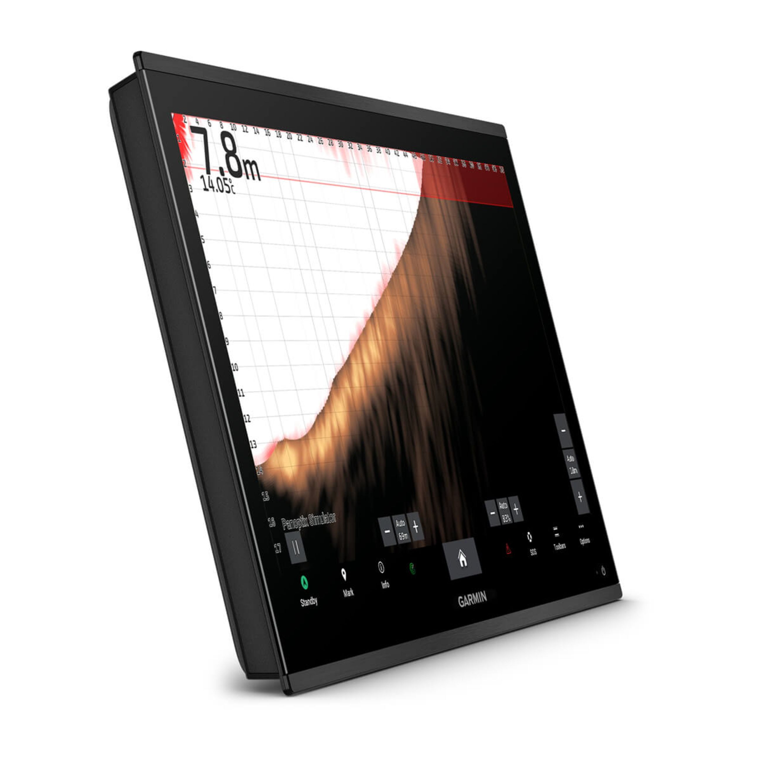 Alternative view of Gpsmap 9217 - Premium Chartplotter With Worldwide Basemap