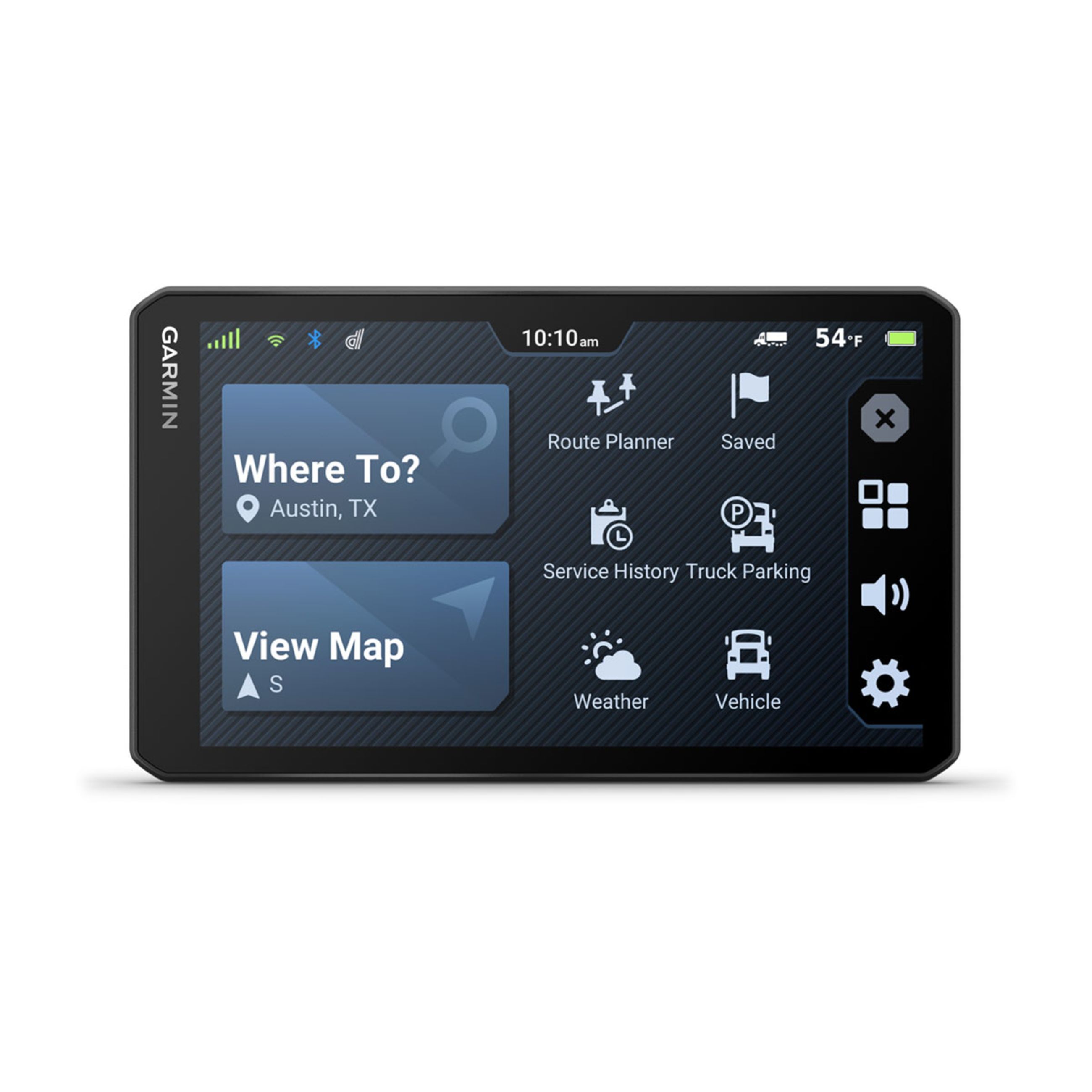 Alternative view of DēZl Otr720 - 7" Gps Truck Navigator With Built-In Dash Cam