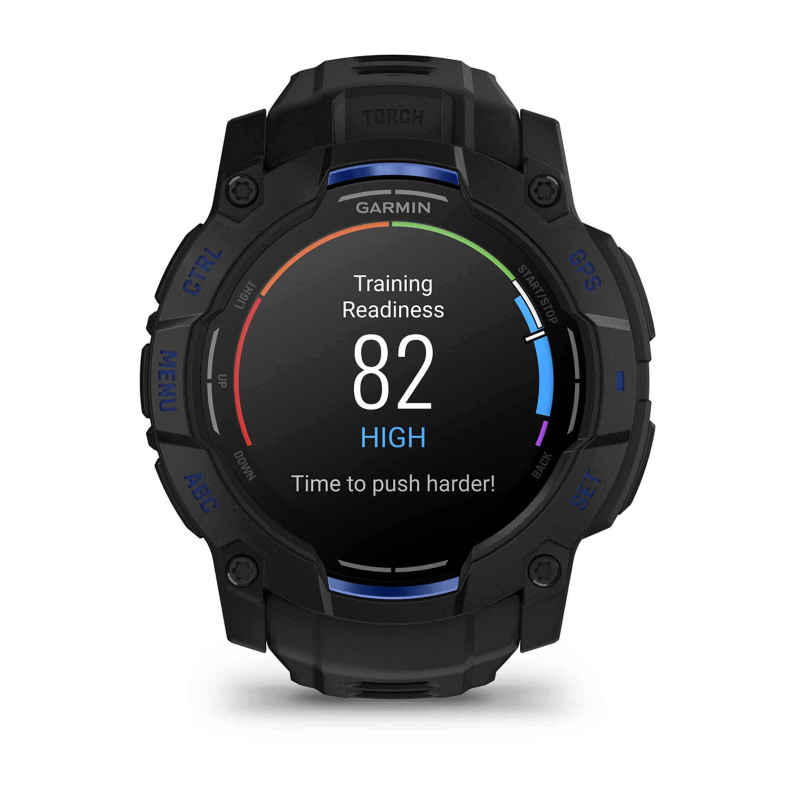 Instinct E – 45 Mm - Black With Black/Bolt Blue Band - Image 13